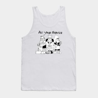 Dwarves At Your Service Tank Top